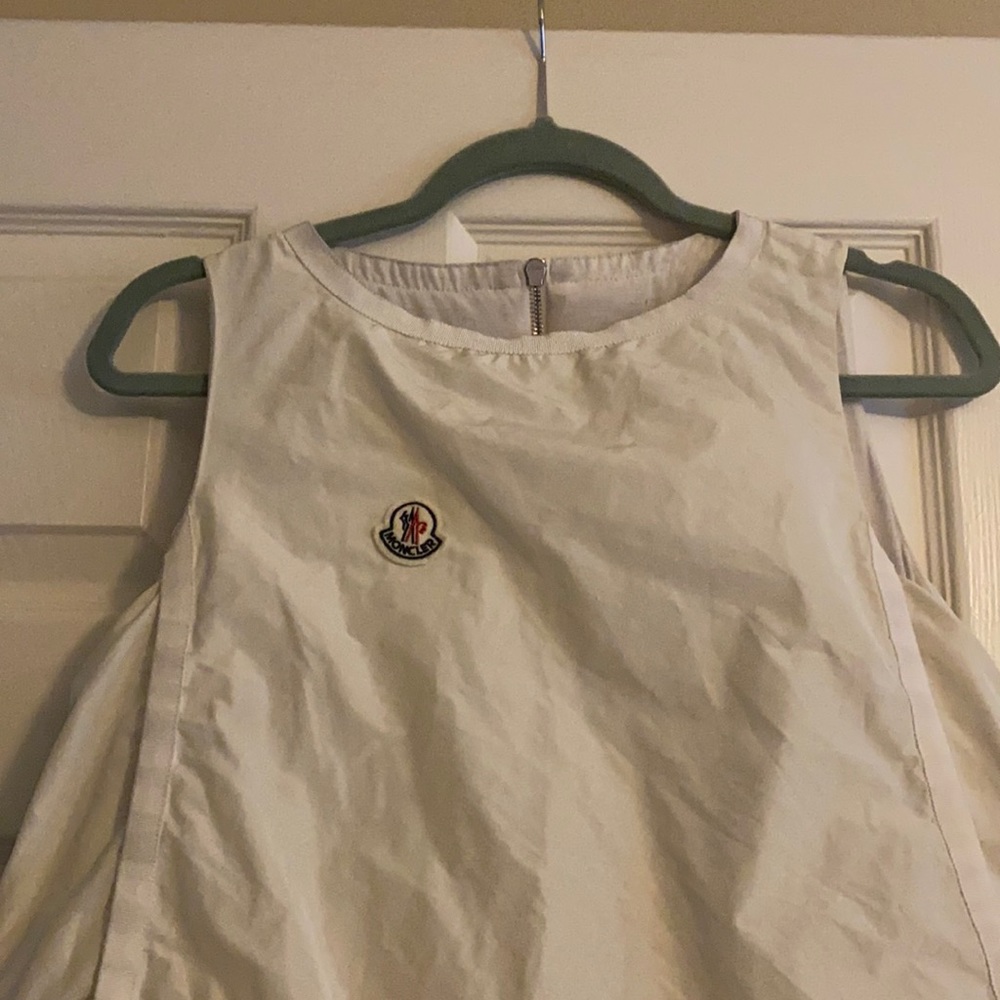 Moncler summer dress with zipper closure